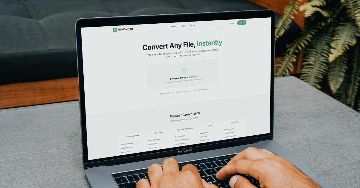 FluidConvert - Free Online File Converter